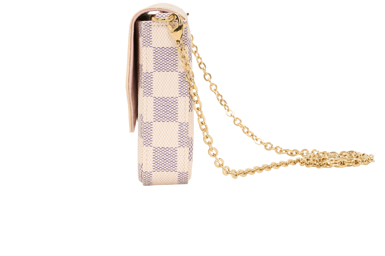 Felicie Pochette, &pound;850, Handbags, White, Canvas, Bottom view